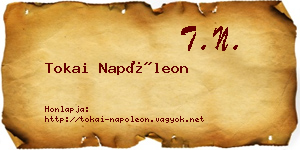 Tokai Napóleon névjegykártya
